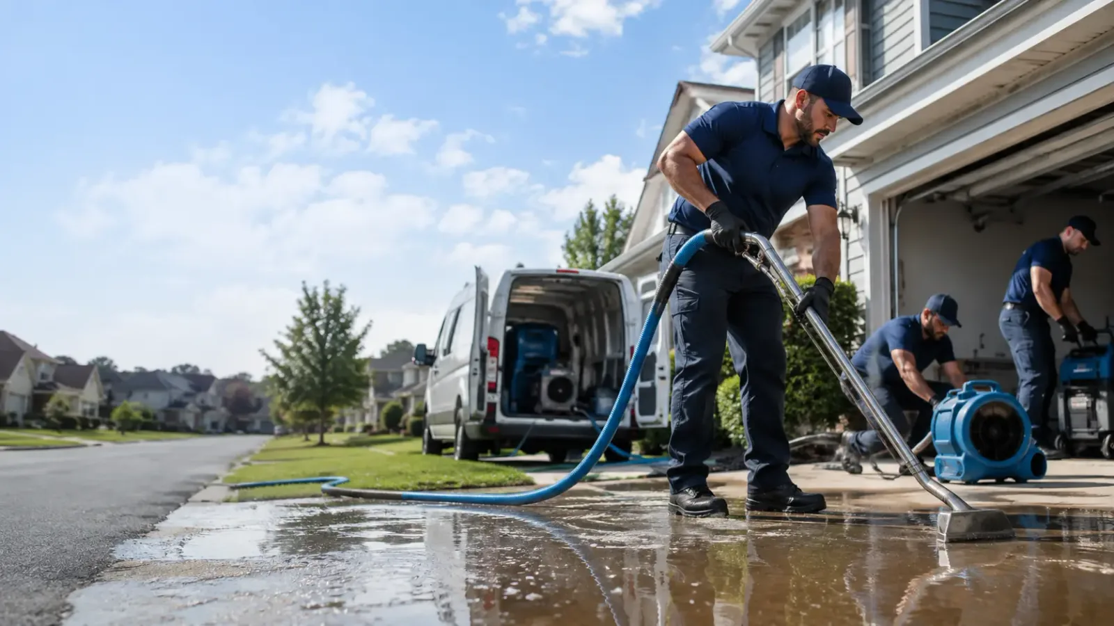 Flood Damage Restoration in Brentwood, CA